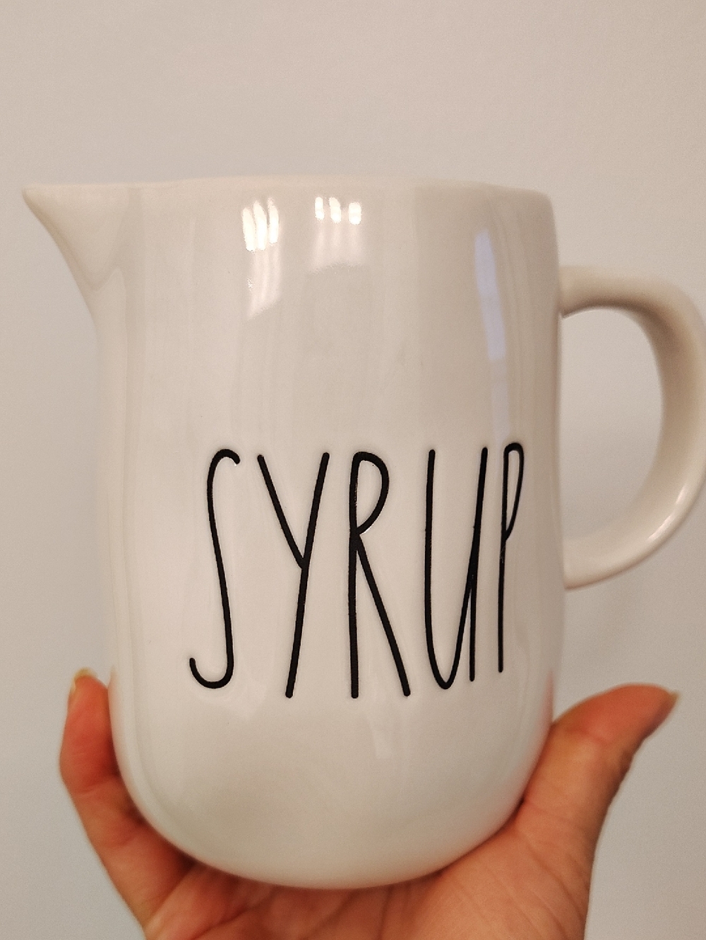 Rae Dunn 'Syrup' Pitcher